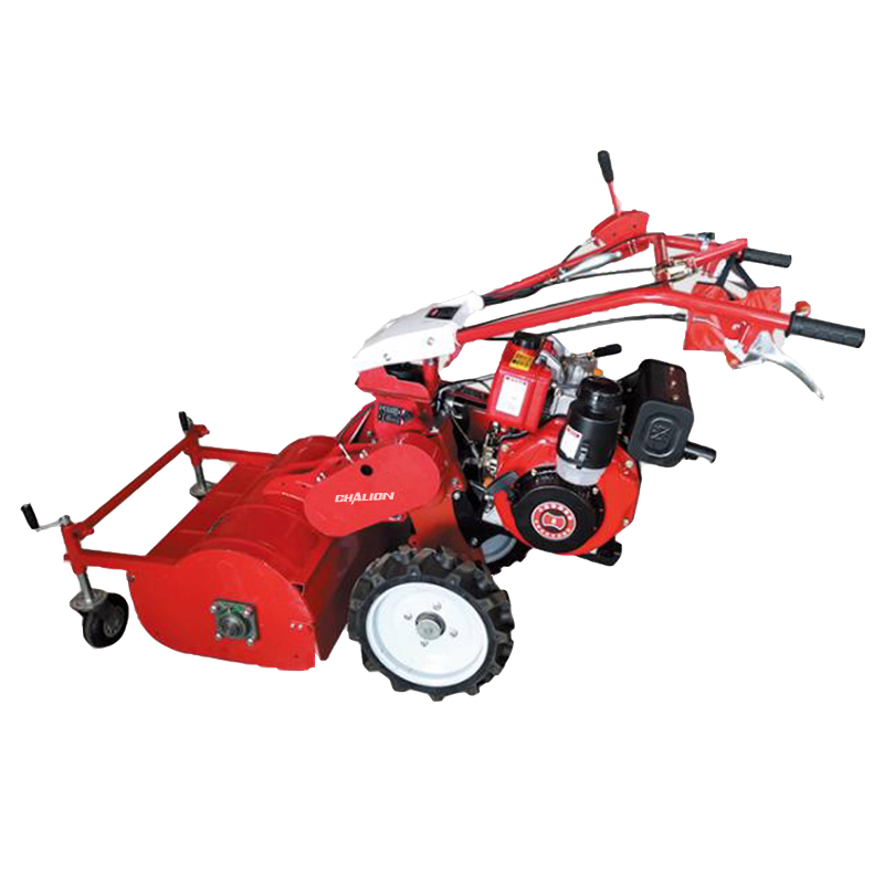 Farm Diesel Engine Power Tiller Field Straw Chopper Machine